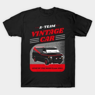 A-Team Vintage Car 80s T-Shirt